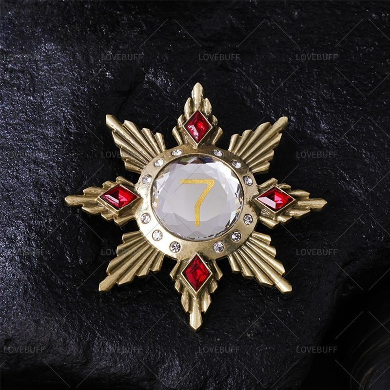 Collectible Vintage Brooches - Spilla a Forma di Stella Dorata