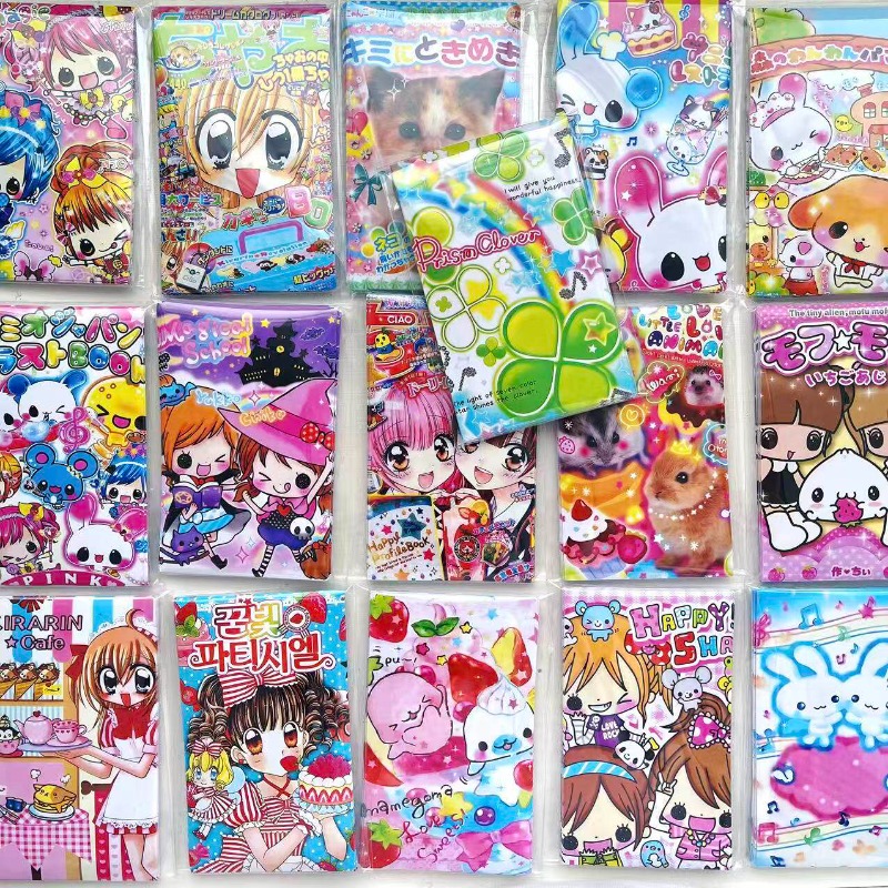 Vintage Items - 20 Pezzi/Confezione Adesivi Anime Retrò Heisei,