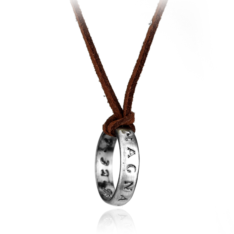 Vintage Items - Collana con Anello a Catena in