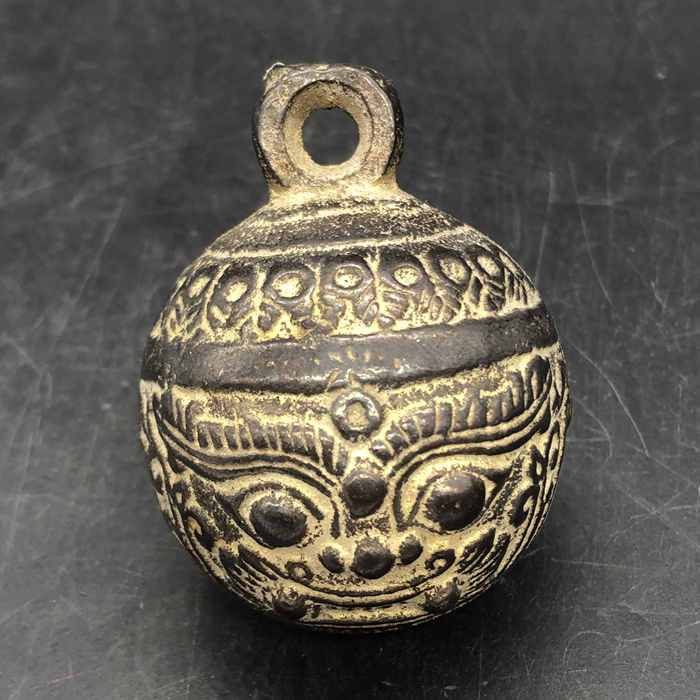 Vintage Collectible Bells - Campana Antica con Testa di Tigre