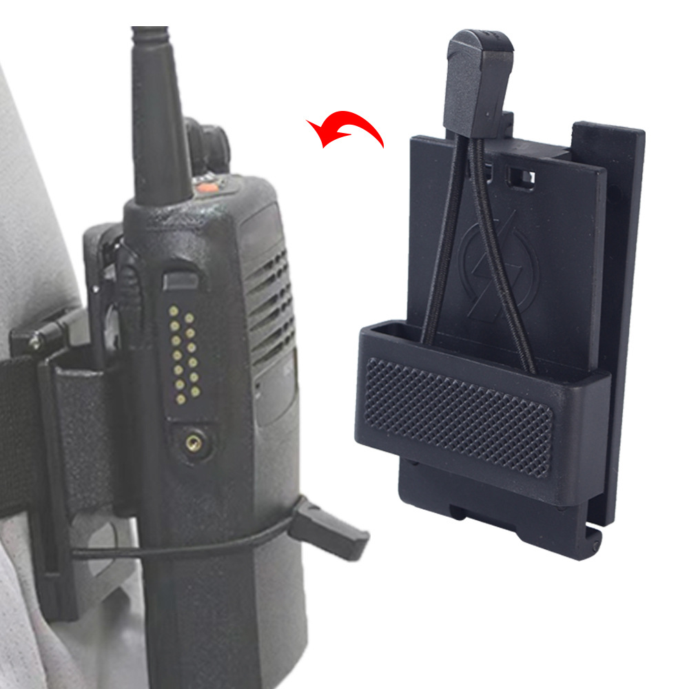 Cassette Walkman Belt - Custodia per radio tattica con supporto