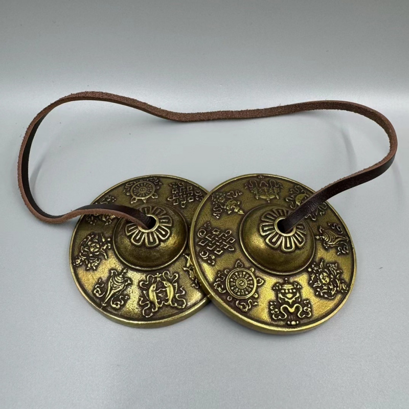 Vintage Collectible Bells - Campana Nibor in ottone, con doppio