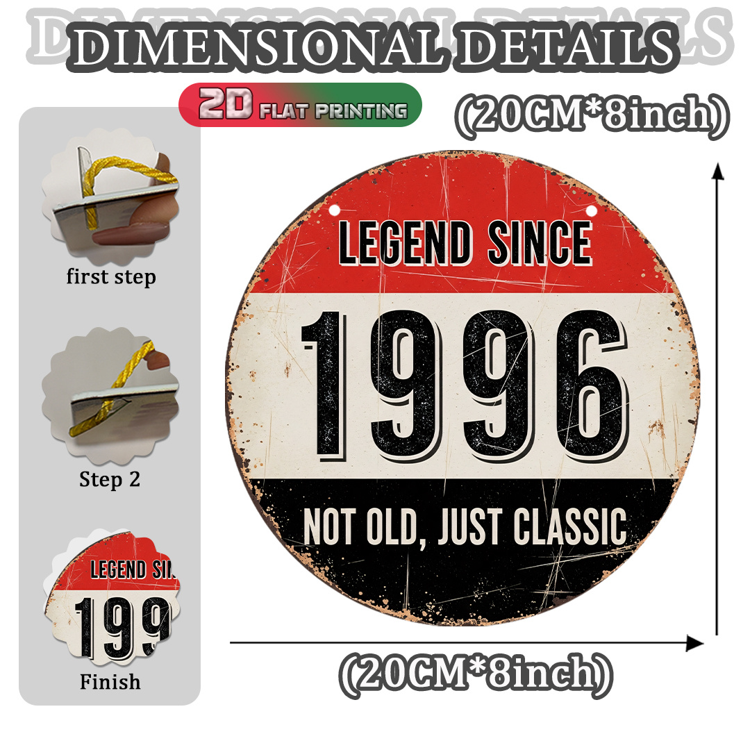 Targa Vintage in Alluminio 2D  - Vintage Collectible Plates recensione e prezzo