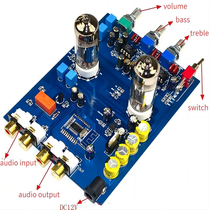6J5 Scheda amplificatore valvo - Tube Amplifier Part recensione e prezzo