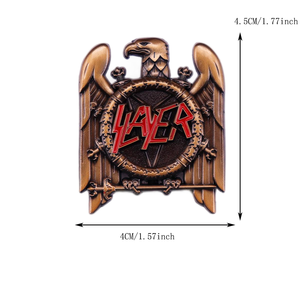 1pc retrò heavy metal band mus - Collectible Vintage Brooches recensione e prezzo