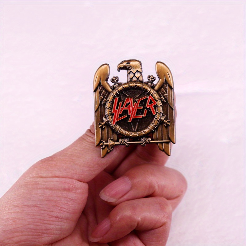 1pc retrò heavy metal band mus - Collectible Vintage Brooches recensione e prezzo