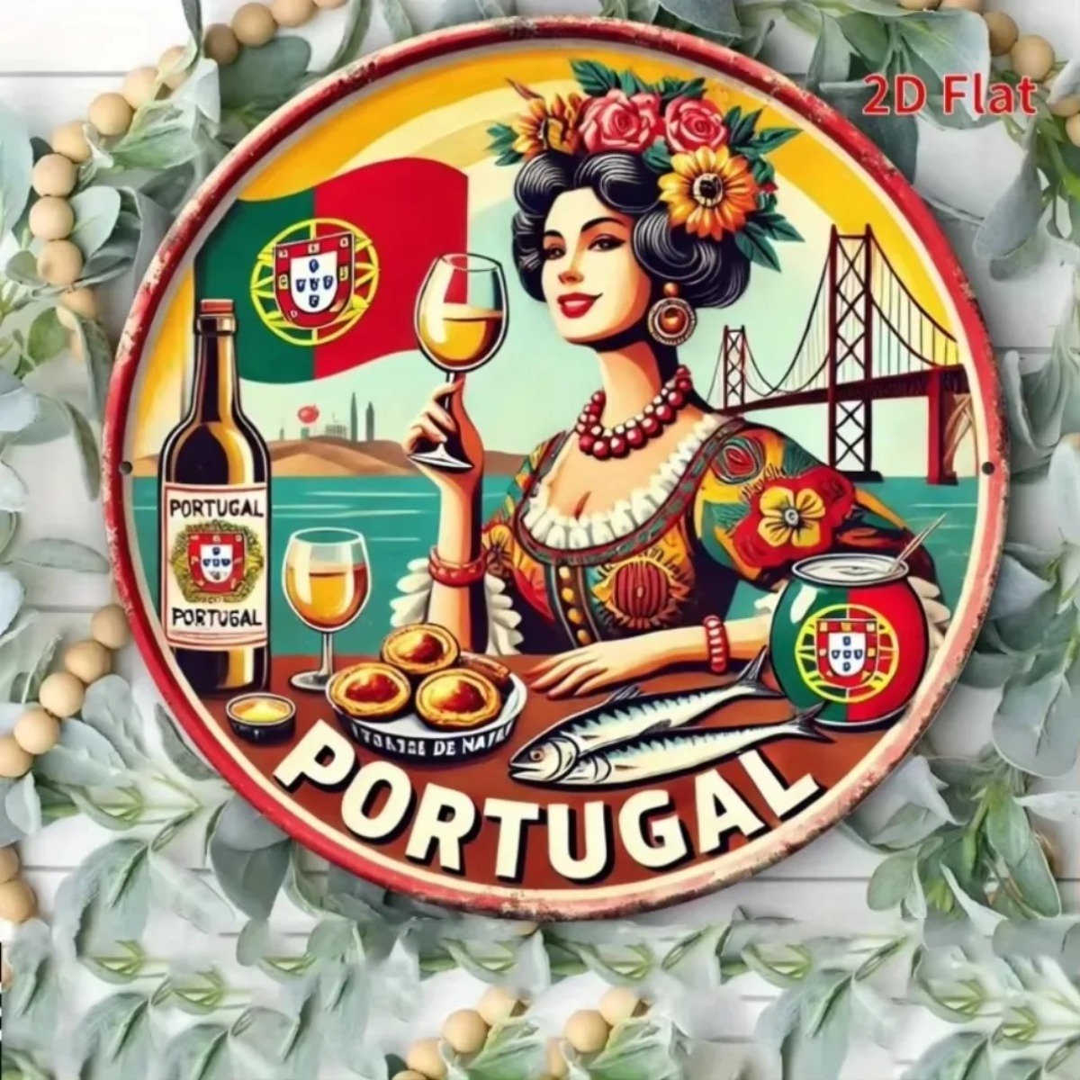 Insegne in metallo rotonde vin - Vintage Collectible Tins recensione e prezzo