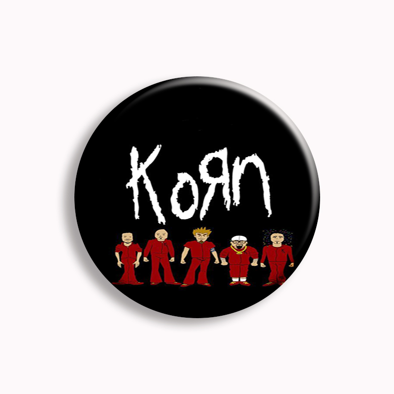 Hip Hop Korn Music Rock Band C - Collectible Vintage Brooches recensione e prezzo