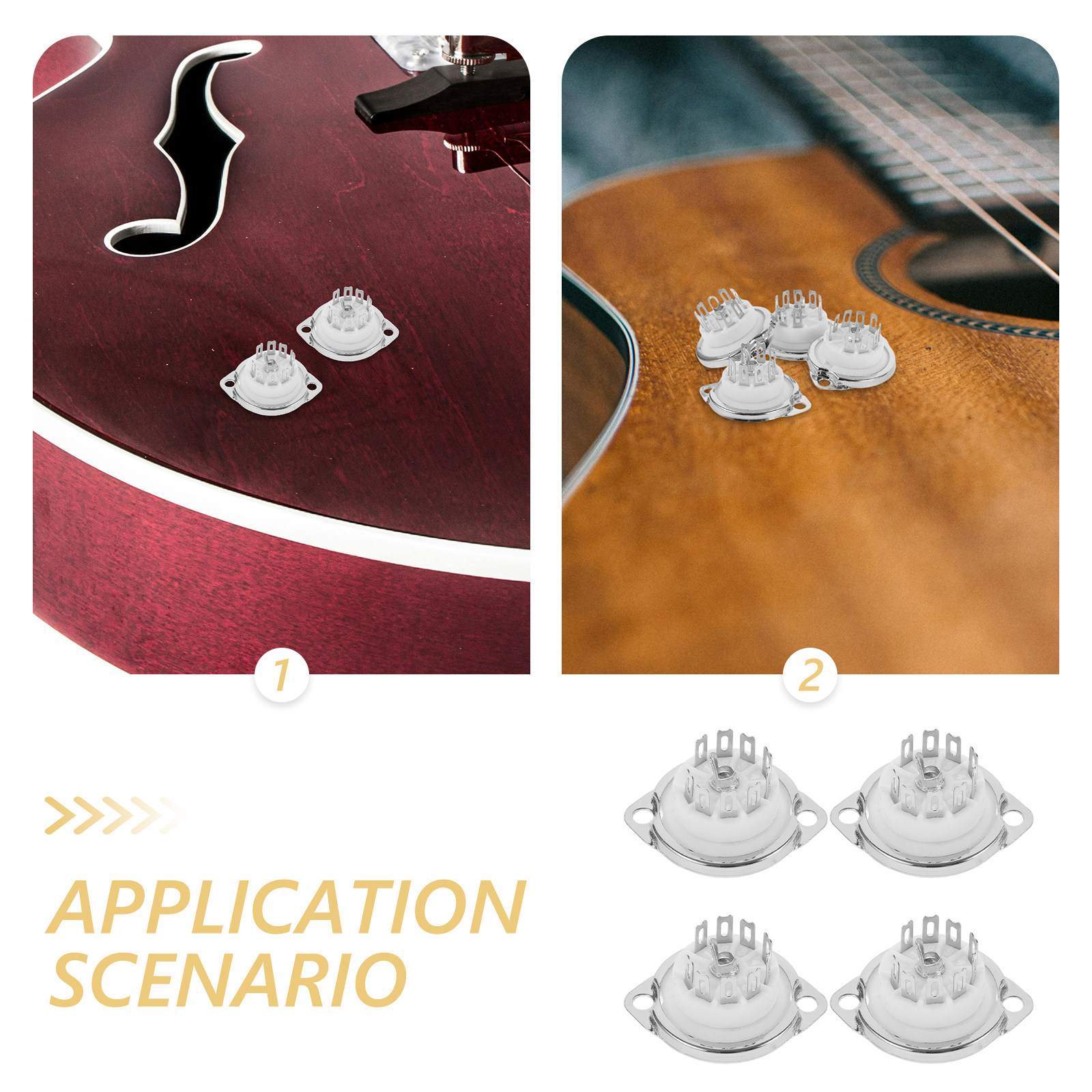 4 Pezzi di Zoccoli per Tubi in - Tube Amplifier Part recensione e prezzo