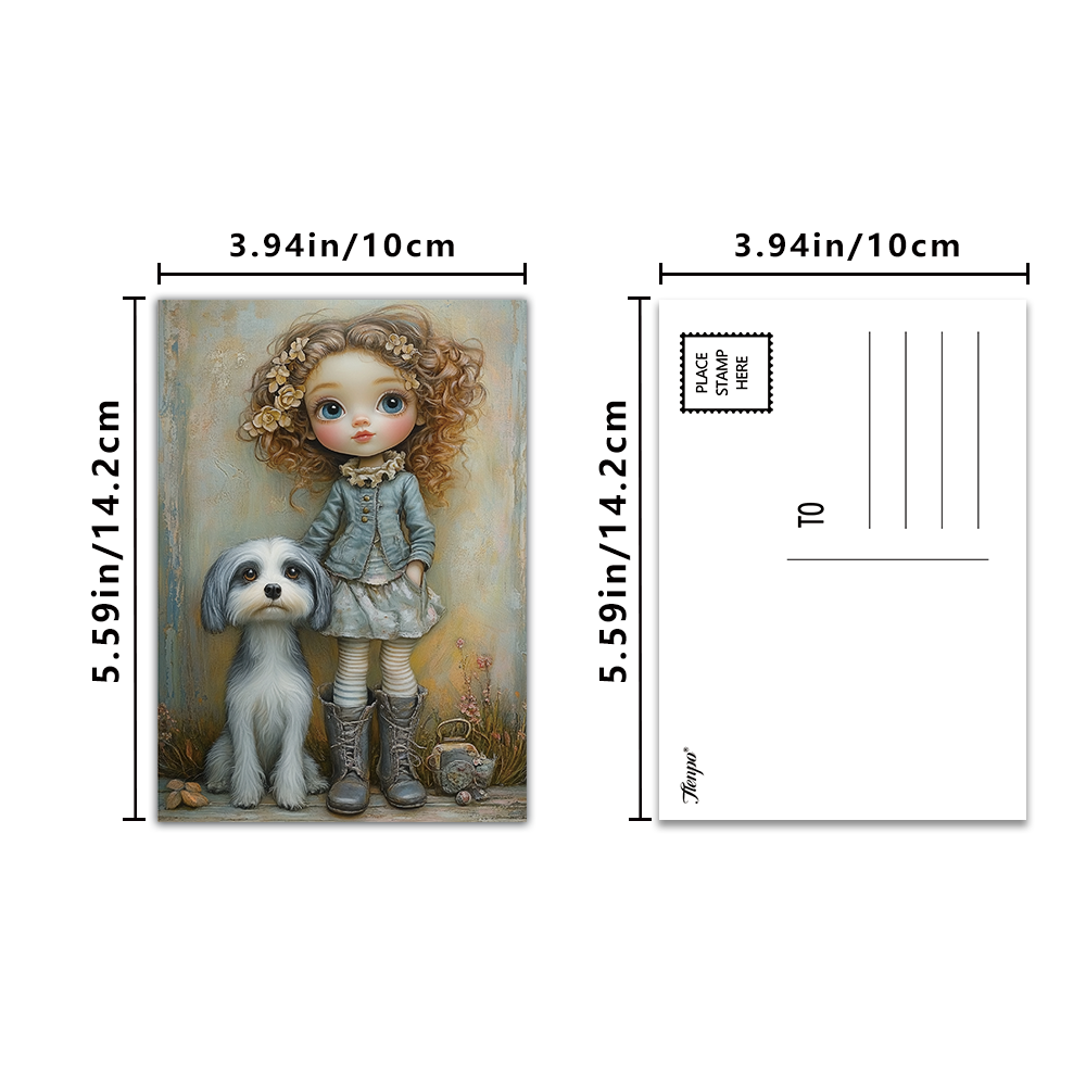Cartoline per bambole carine v - Vintage Toy Collector recensione e prezzo