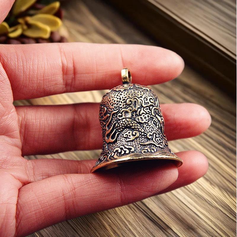 Totem del drago intagliato con - Vintage Collectible Bells recensione e prezzo